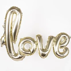 Cheap Arty Fêtes Factory 1 Large Letter Balloon - Gold Love