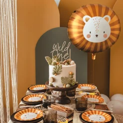 Online Party Deco 6 Lion Plates