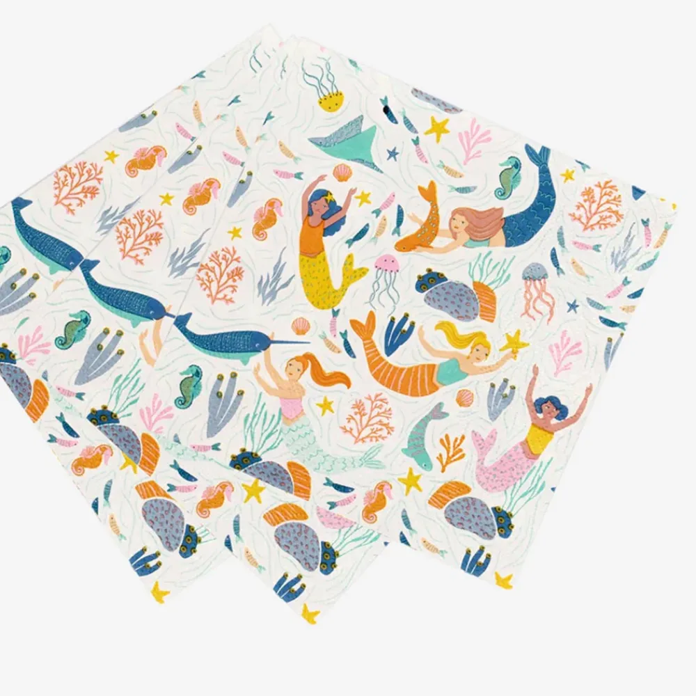 Discount TalkingTables 20 Mermaid Napkins