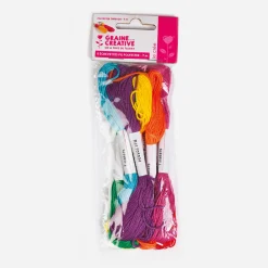 Discount Graine Créative 8 Mexican Embroidery Threads