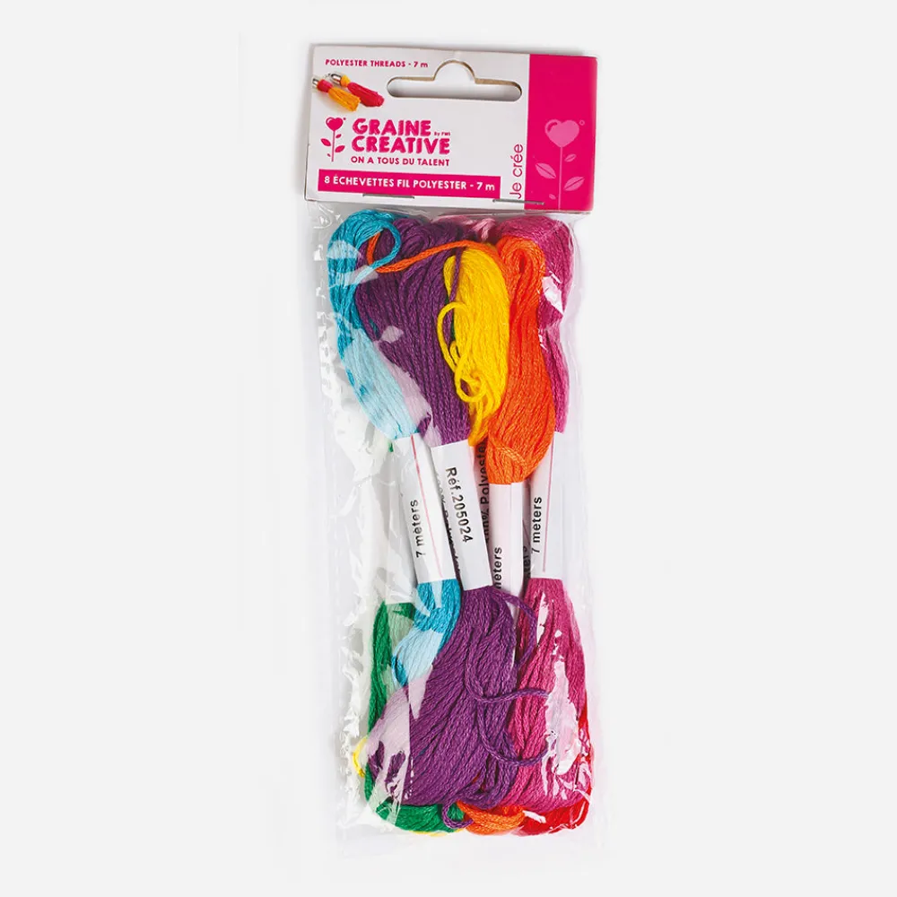 Store Graine Créative 8 Mexican Embroidery Threads