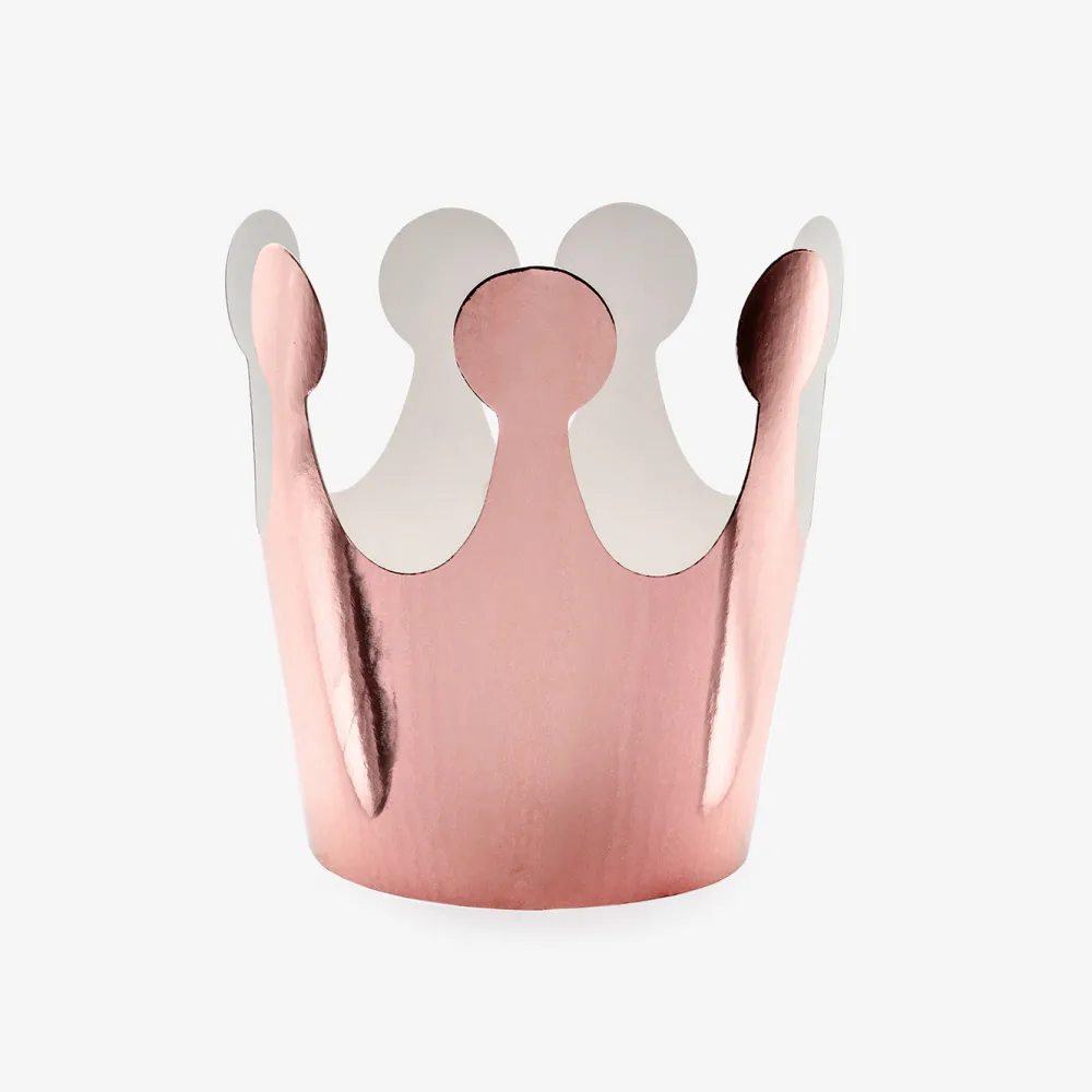 Shop Party Deco 6 Mini Crowns - Rose Gold