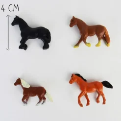 Fashion Safari Ltd 12 Mini Figurines - Horses