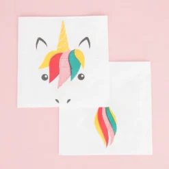 Online My Little Day 20 Mini Unicorn Napkins