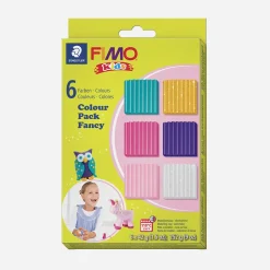 Best Graine Créative 6 Multicolored And Glittery Fimo Pastes