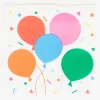 Cheap Unique Party 16 Multicolored Balloon Napkins