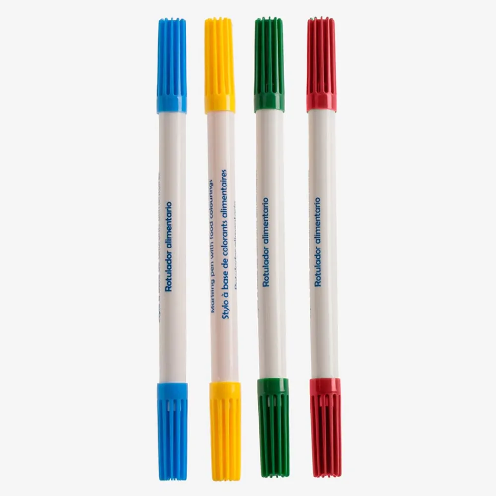 Cheap Dekora 4 Multicolored Edible Markers