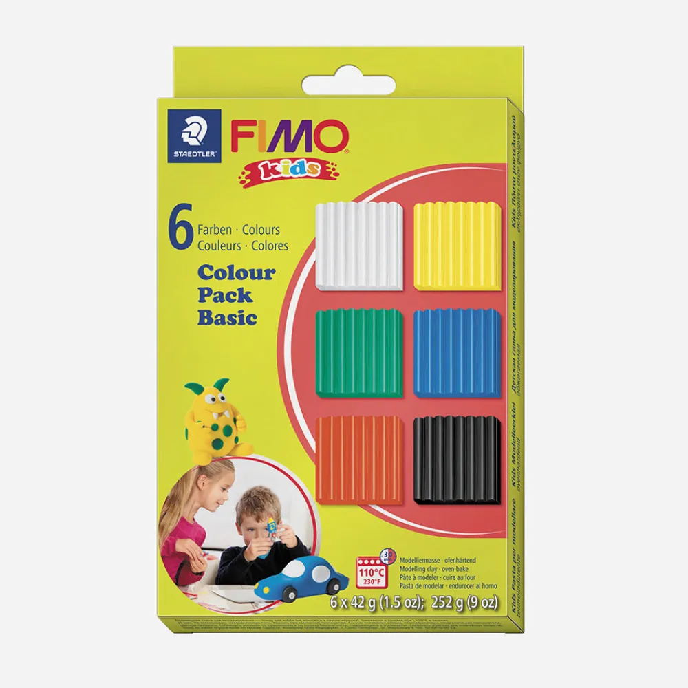 Best Graine Créative 6 Multicolored Fimo Pastes