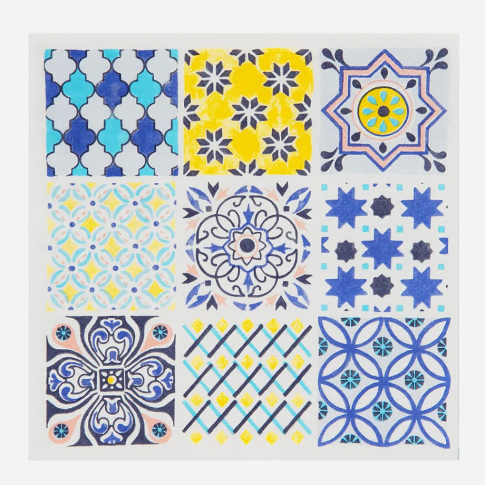 Fashion TalkingTables 20 Napkins - Moroccan Style