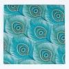 Clearance Françoise Paviot 20 Napkins - Peacock Feathers