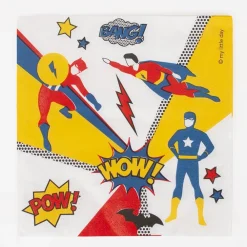 New My Little Day 20 Napkins - Super Heroes