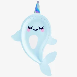 Best Sale Party Deco 6 Narwhal Plates