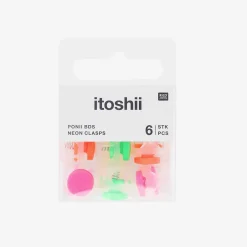 Fashion Rico Design 6 Neon Clasps