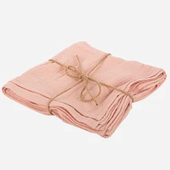 Store Arty Fêtes Factory 4 Old Rose Cotton Gauze Napkins