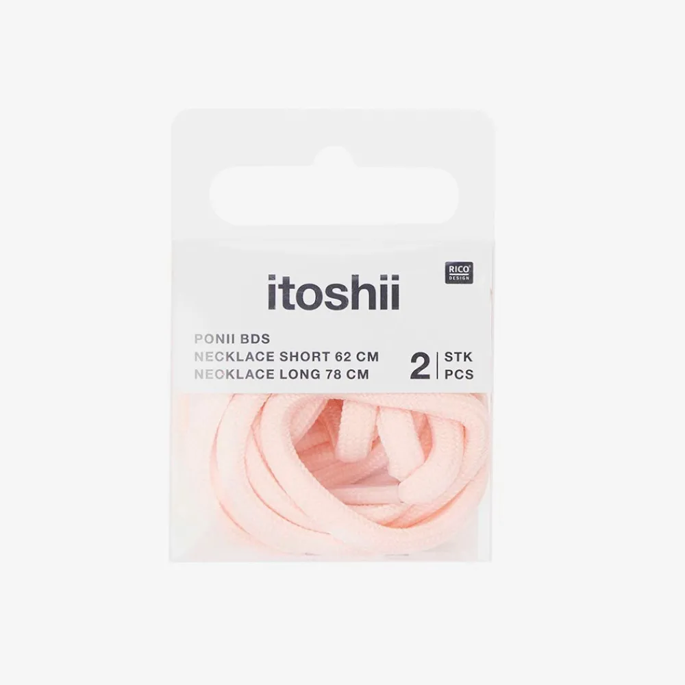 Shop Rico Design 2 Pale Pink Necklaces