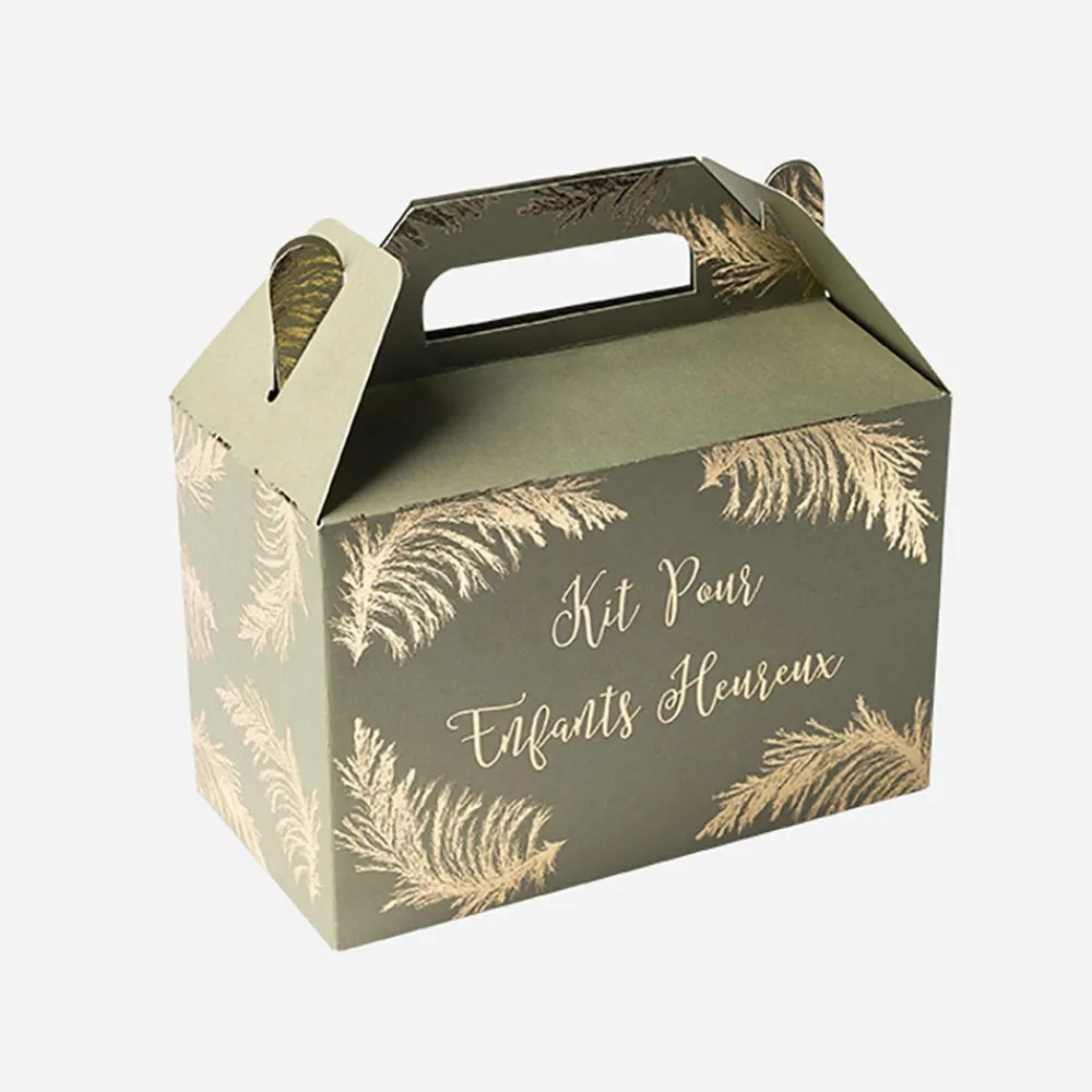 Fashion Arty Fêtes Factory 6 Pampas Khaki Gift Boxes