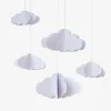 Fashion Ginger Ray 5 Paper Cloud Suspensions