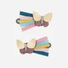 Flash Sale Mimi & Lula 2 Pastel Butterfly Hair Clips