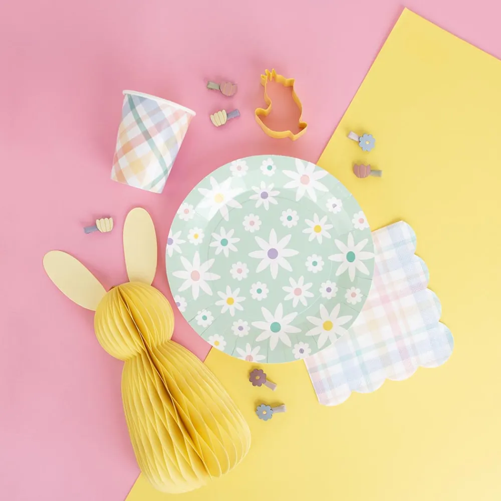 Clearance Meri Meri 8 Pastel Check Cups