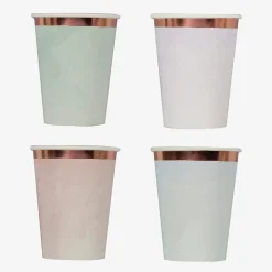 Clearance Ginger Ray 8 Pastel Cups