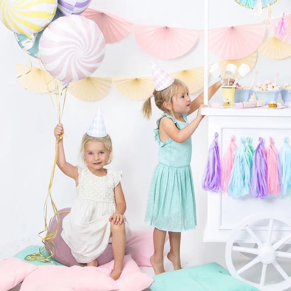 Cheap Party Deco 6 Pastel Mix Pointed Hats