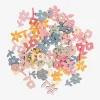 Best Sale Rico Design 48 Pastel Multicolored Wooden Flower Confetti