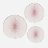 Best Sale Party Pro 3 Pastel Pink Paper Rosettes