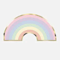 Store Party Pro 16 Pastel Rainbow Napkins