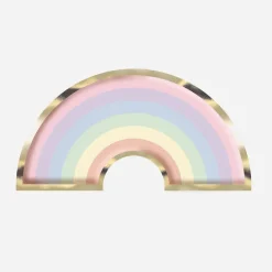 Hot Party Pro 8 Pastel Rainbow Plates