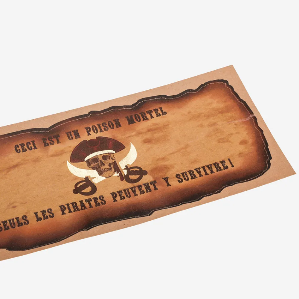 Fashion Arty Fêtes Factory 8 Pirate Adhesive Labels