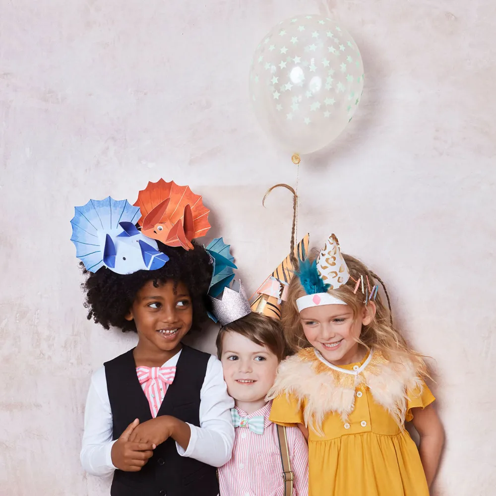 Outlet Meri Meri 8 Pointed Dinosaur Hats