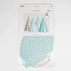 Sale Rico Design 8 Pointed Hats - Blue And Metallic