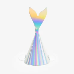 Clearance Party Deco 6 Pointed Hats - Mermaid Tail