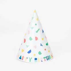 Cheap My Little Day 8 Pointy Happy Birthday Hats