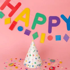 Cheap My Little Day 8 Pointy Happy Birthday Hats