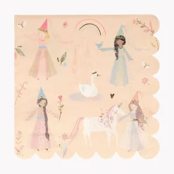 New Meri Meri 16 Princess Napkins