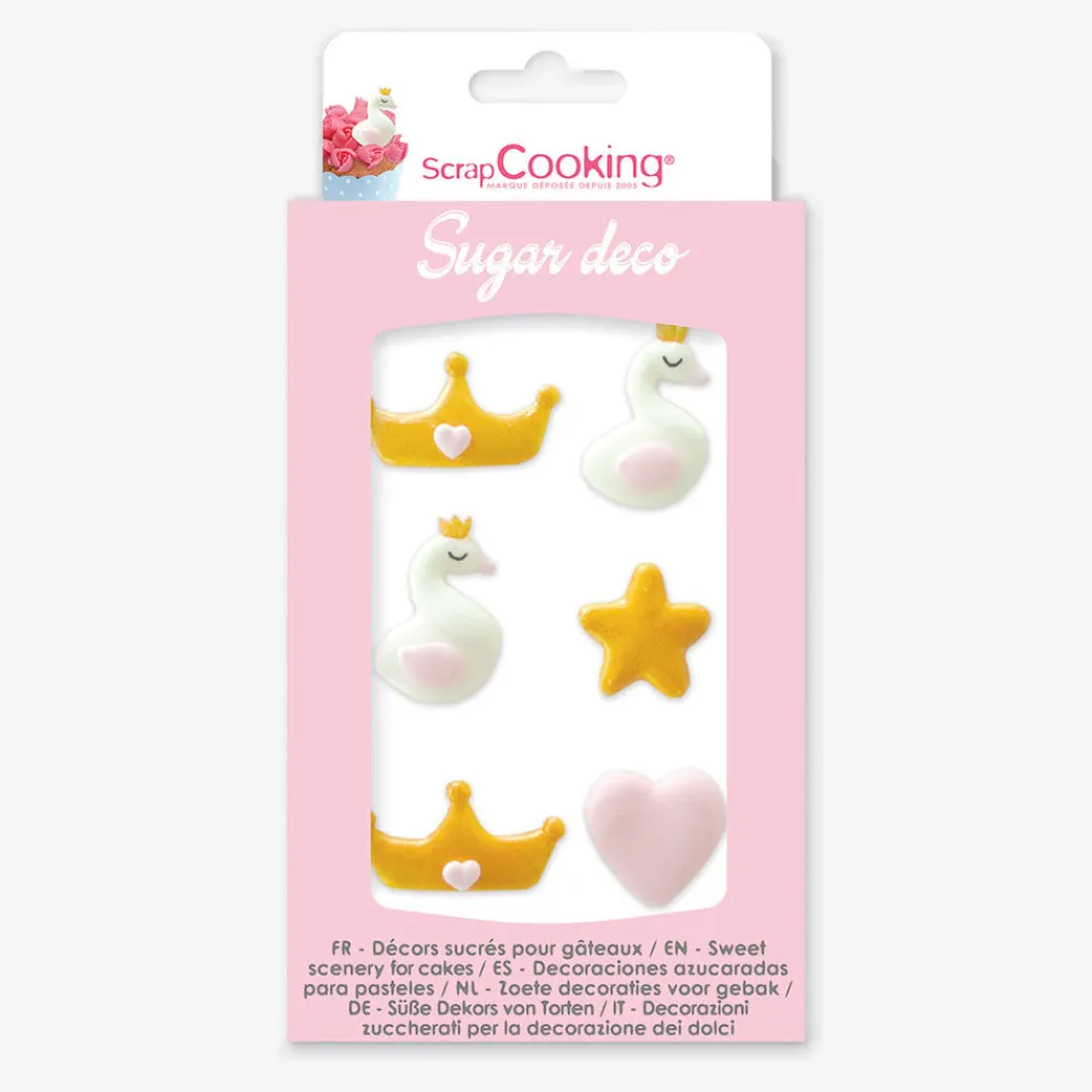 Shop ScrapCooking 6 Princess Sugar Toppers