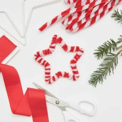 Shop Rico Design 10 Red And White Chenille Threads