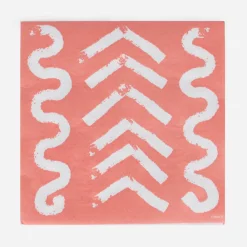 Hot Françoise Paviot 20 Red Ocher Khaima Napkins