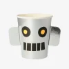 Hot Meri Meri 8 Robot Cups