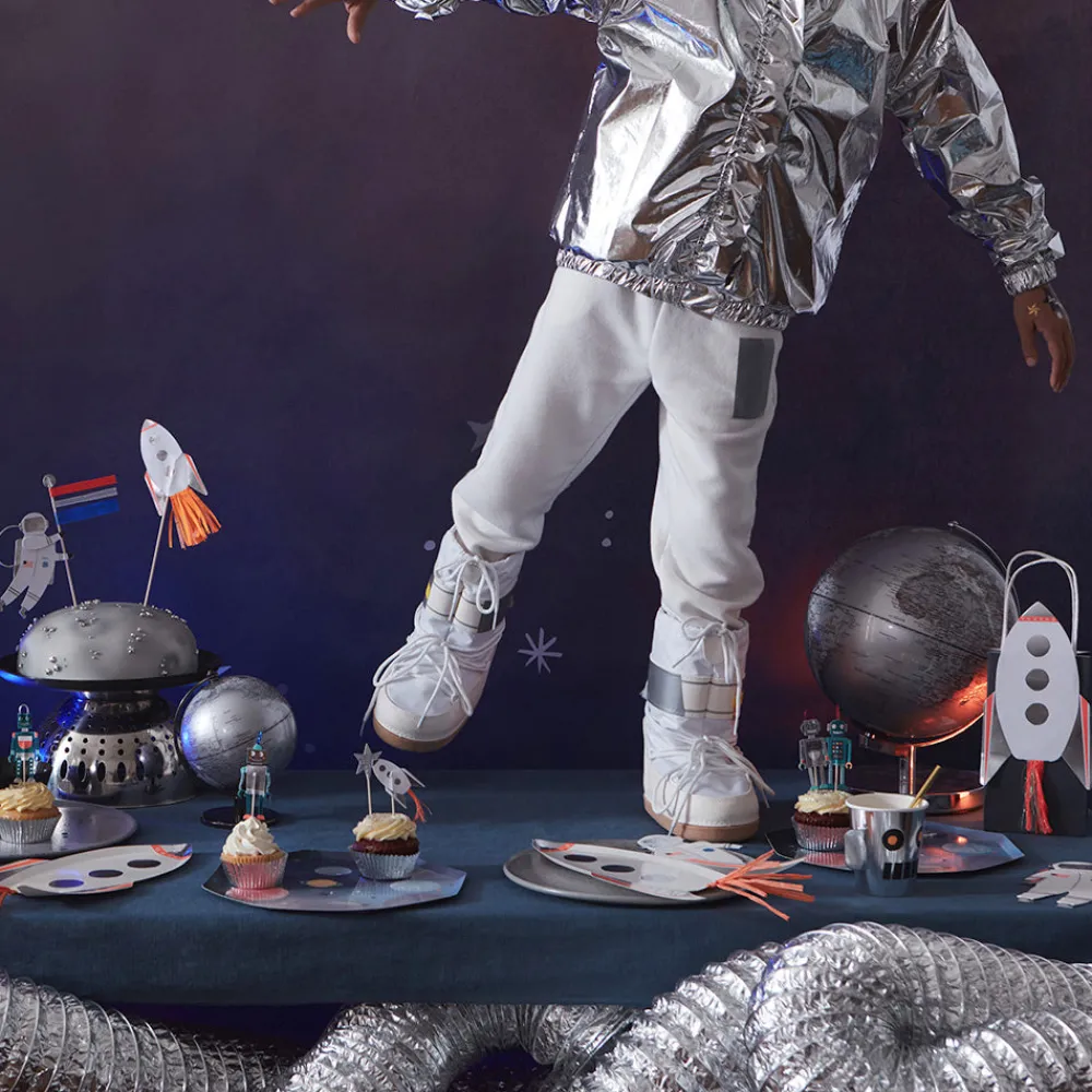 Discount Meri Meri 8 Rocket Plates