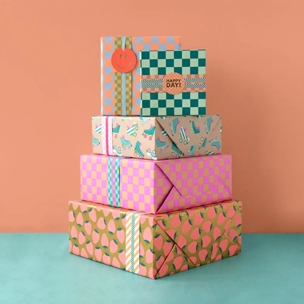 Online House of Products 1 Roll Of Blue And Pink Rollerball Paper