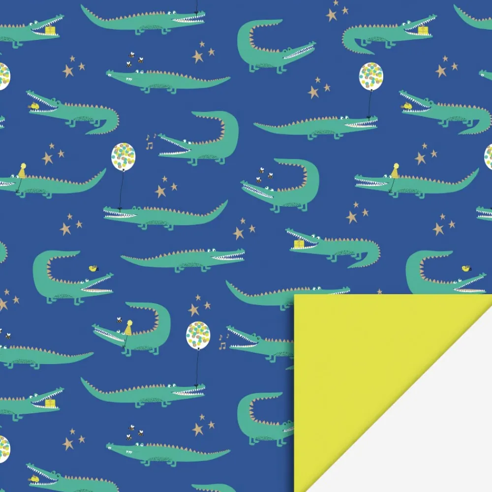 Flash Sale House of Products 1 Roll Of Crocodile Wrapping Paper