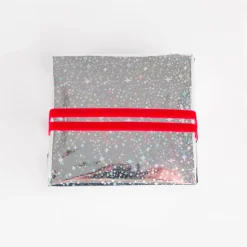 Outlet Rico Design 1 Roll Of Holographic Silver Wrapping Paper