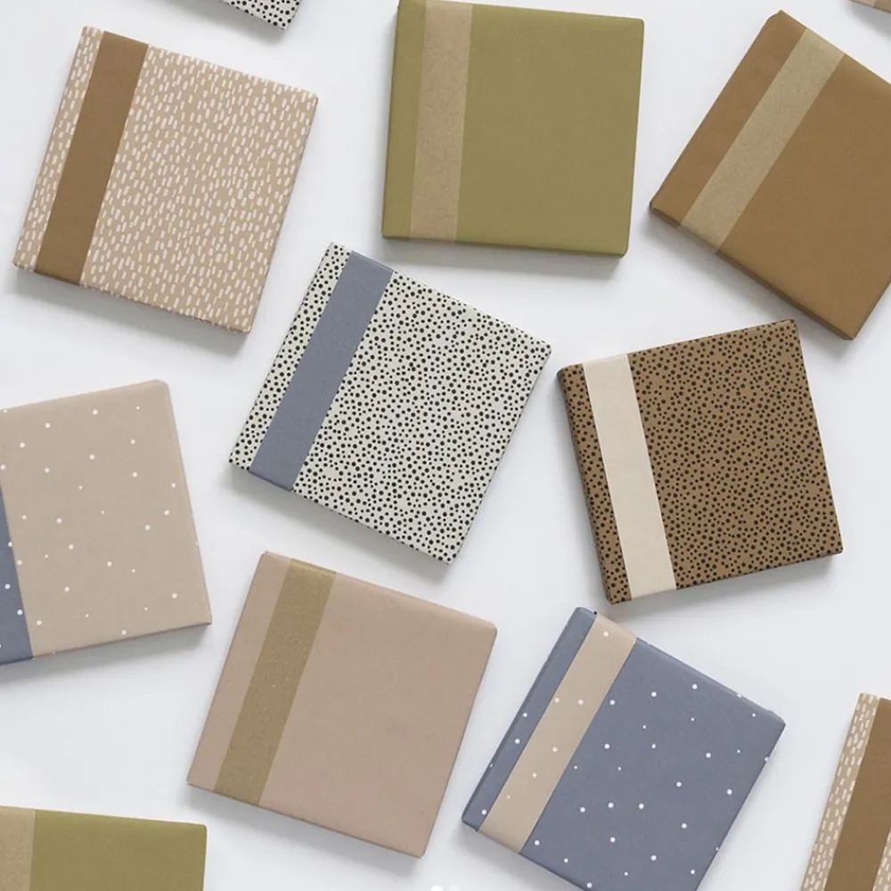 Outlet House of Products 1 Roll Of Pink White Polka Dot Wrapping Paper