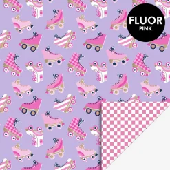 Cheap House of Products 1 Roll Of Purple And Pink Rollerball Paper