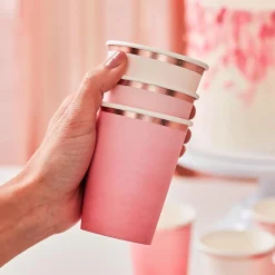 Shop Ginger Ray 8 Rose Gradient Cups