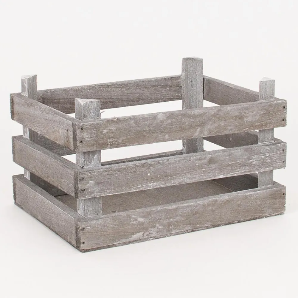 New Arty Fêtes Factory 1 Rustic Wooden Crate