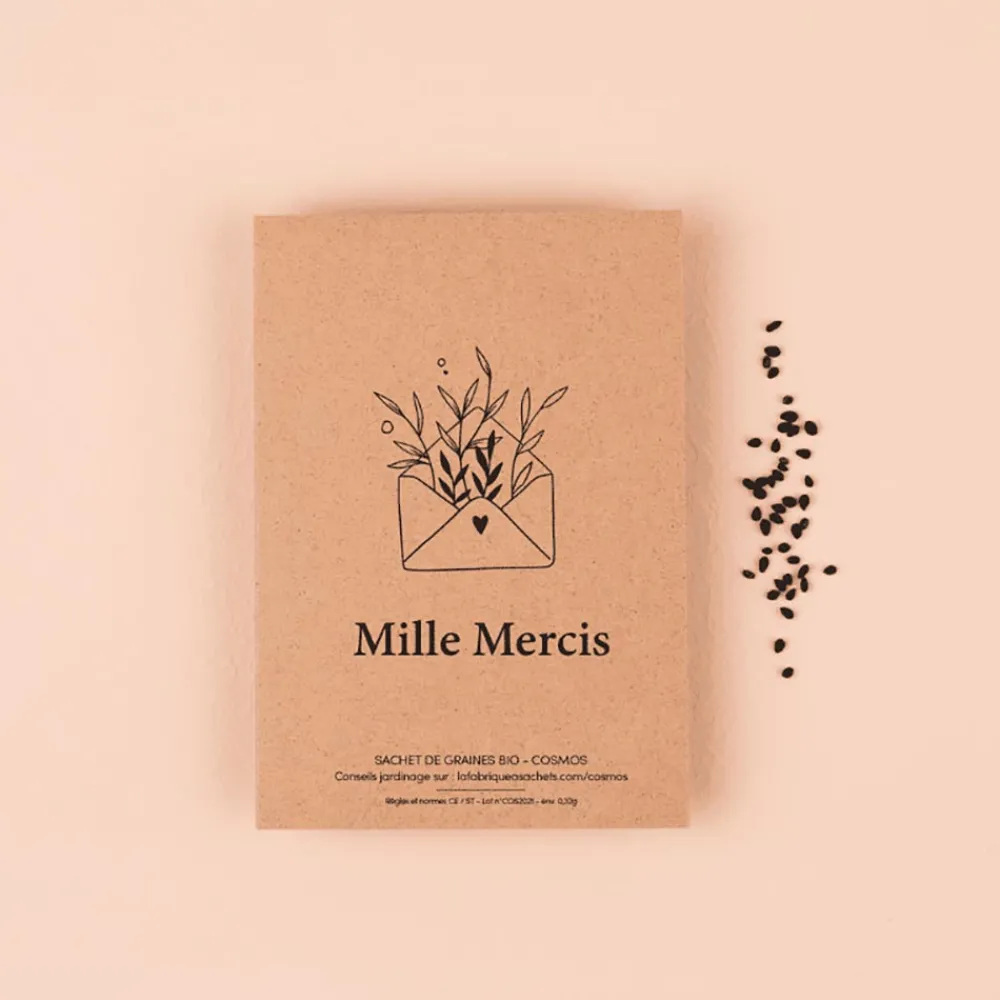 Store La Fabrique à sachets 1 Sachet Of Seeds - Many Thanks