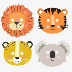 Flash Sale Amscan 8 Safari Masks